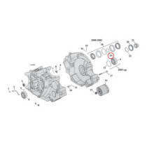 Sprocket shaft bearing spacer shim .104"