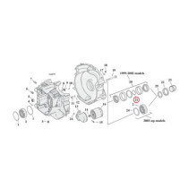 Sprocket shaft bearing spacer shim .094"