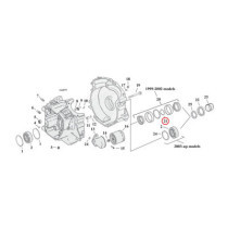 Sprocket shaft bearing spacer shim .092"