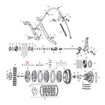 RIVETS, CLUTCH HUB LINER. SHORT