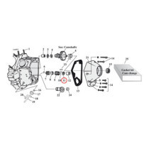 Nut, pinion shaft gear