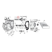 Thrust washers camshaft. Kit .050" to .095"