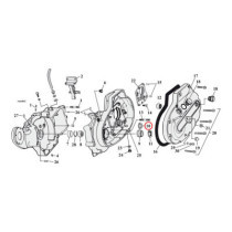 Sprocket shaft bearing spacer shim .112"