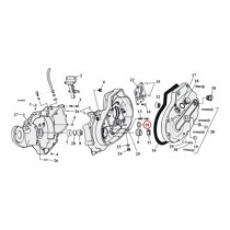 Sprocket shaft bearing spacer shim .110"