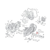 Sprocket shaft bearing spacer shim .104"