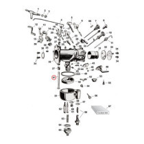 Throttle shaft, 1-1/4" Linkert