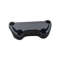  Scalloped Top Clamp Black Powder Coated 