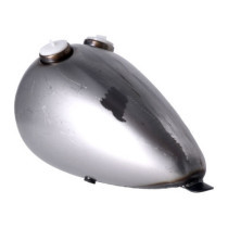 Axed gas tank, 2.2 gallon. Dual gas cap