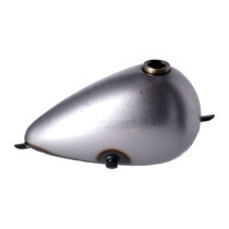 Axed gas tank, 2.2 gallon. Single gas cap