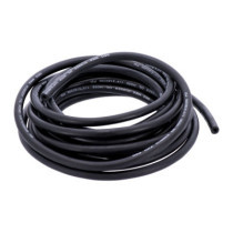 MCS, black neoprene fuel / oil line hose, 6mm (1/4")