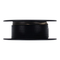 Wire on spool, 10 gauge. 100 ft. Black