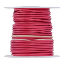 Wire on spool, 14 gauge. 100 ft. Pink