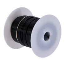 Wire on spool, 14 gauge. 100 ft. Black