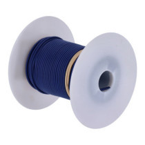 Wire on spool, 18 gauge. 100 ft. Blue