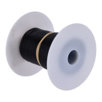 Wire on spool, 18 gauge. 100 ft. Black