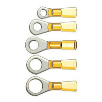 Standard Co, Ring terminal connectors  diese 10. Yellow