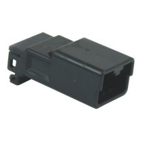 NAMZ, AMP 040 series connector. Black, receptable, 4-pin