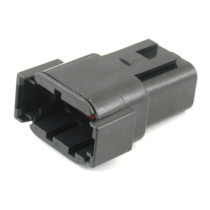 NAMZ, Deutsch DTM connector. Black, receptable, 8-pins