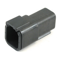 NAMZ, Deutsch DTM connector. Black, receptable, 6-pins