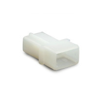 NAMZ, AMP/TE connector. White, receptable, 2-pins