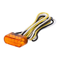 Fastline LED light, turn signal with position light. Amber