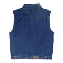 MCS Denim vest dark blue