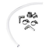 Gas tank fuel sight gauge kit. Clear hose