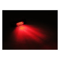 Conero mini LED taillight. Black. Red lens