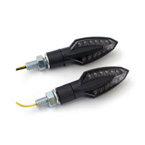 Vinci, LED turn signal set. Black