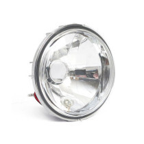 120mm HS1 12V 35/35W headlamp unit. Clear lens