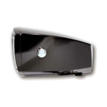 Oregon H4 headlamp. Side mount. Black