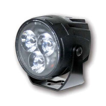 Satellite LED high beam 2" spotlamp. Black