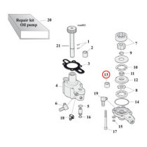 BUSHING, OIL PUMP COVER