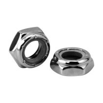  Thin Nylon Insert Hex Nut Pack Chrome Hex head 5/8"-18 UNF 