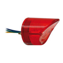 Sharknose LED taillight. Red lens