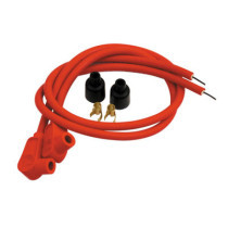 Taylor, 8mm Spiro-Pro universal spark plug wire set. Red