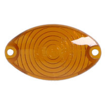 Replacement turn signal lens, Cateye. Dark amber