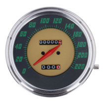 FL speedometer, ''48-61 face'', green. 1:1 KMH