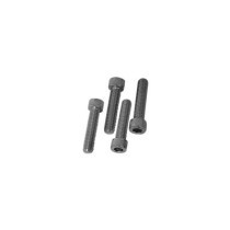  Handlebar Top Clamp Bolt Kit Smooth, for Top Clamp with Tachometer Mount Chrome Socket head 5/16"-18 UNC 1 1/4" 