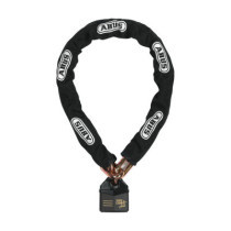 Abus, Granit 37RK/80 pad lock & 14KS120 black loop chain