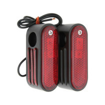  Custom Dual Function LED Rear Marker Lights Black 