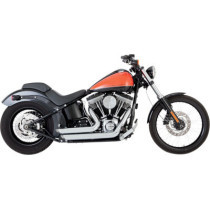 Ligne Vance & Hines Shortshots - Softail de 2012 à 2017 - Chromé