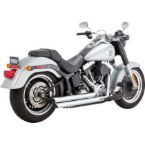 EXHAUST BIG SHOTS STAGGERED CHROME 86-09 SOFTAIL