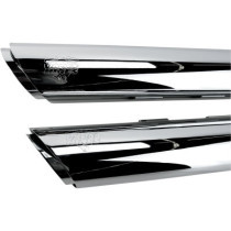 MUFFLER TWIN SLASH 3" CHROME