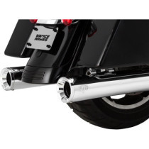 MUFFLER SLIP-ON ELIMINATOR 400 CHROME W/CHROME END CAPS