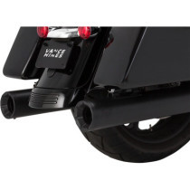 MUFFLER SLIP-ON ELIMINATOR 400 BLACK W/BLACK END CAPS