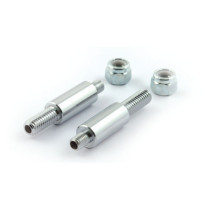 Chris Products, turn signal mount bolt. Chrome. 1-1/4" long