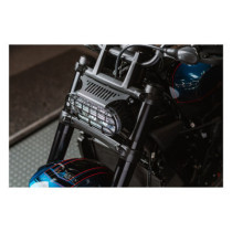 Killer Custom, headlamp grill. Black