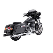 Thorcat-V&H, Monster Round slip-on mufflers. Chrome