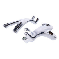 M8 Softail floorboard to footpeg conversion brackets